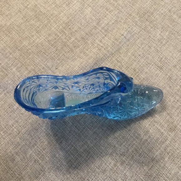 Fenton Daisy Button light blue shoe - Picture 5 of 5